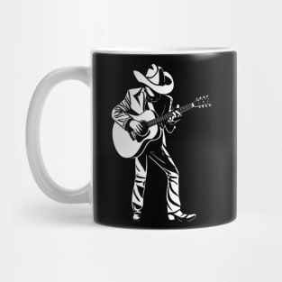 Dwight Yoakam Playing Guitar Mug